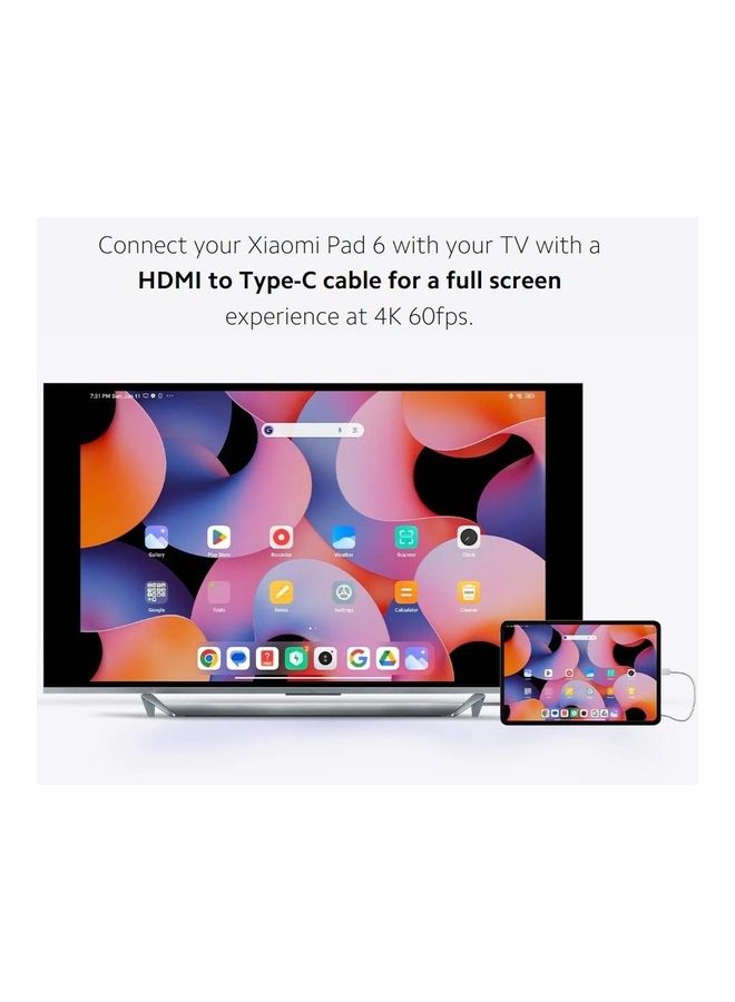 Xiaomi - Pad 6 Wifi Gravity Grey 8GB RAM 256 Storage Chinese Version - Image 1