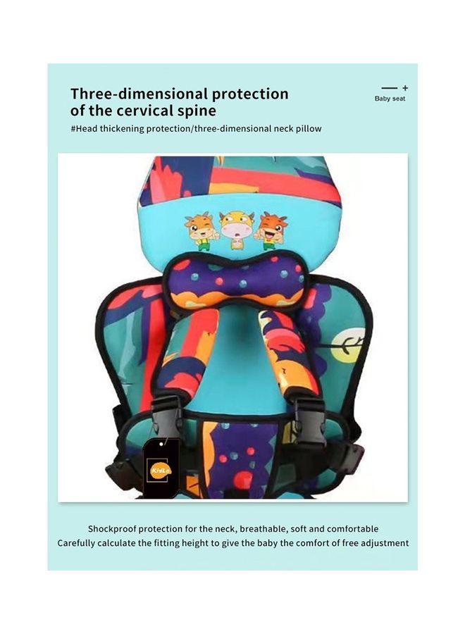 كيدل كرسي أمان سيارة محمول للأطفال مع حزام أمان بخمس نقاط - Image 5