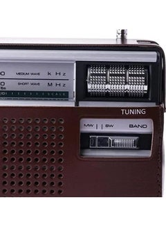 Panasonic 3-Band Battery Operated FM/MW/SW Radio RF-562DD2 Black/White  - Image 3