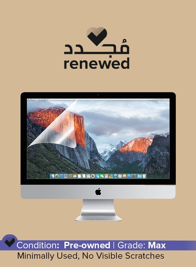 Apple - Renewed - iMac (2012) A1418 Desktop With 21.5-Inch display,Core i5 Processor/8GB RAM/256GB SSD/512MB NVIDIA GeForce GT 650M English Silver - Image 1