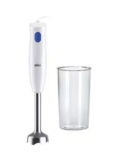 MQ10.001M MultiQuick 1 Hand Blender - Extra Light Purée Stick with Stainless Steel Mixing Base and EasyTwist System, Includes 600 ml Mixing and Measuring Cup, 450 Watt, White MQ10.001MWH WHITE - v1689570117/N53420412A_1