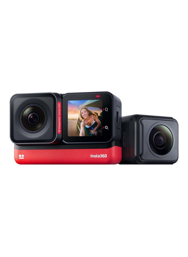 Insta360 - 48MP 360 One RS Twin Action Camera - Image 1