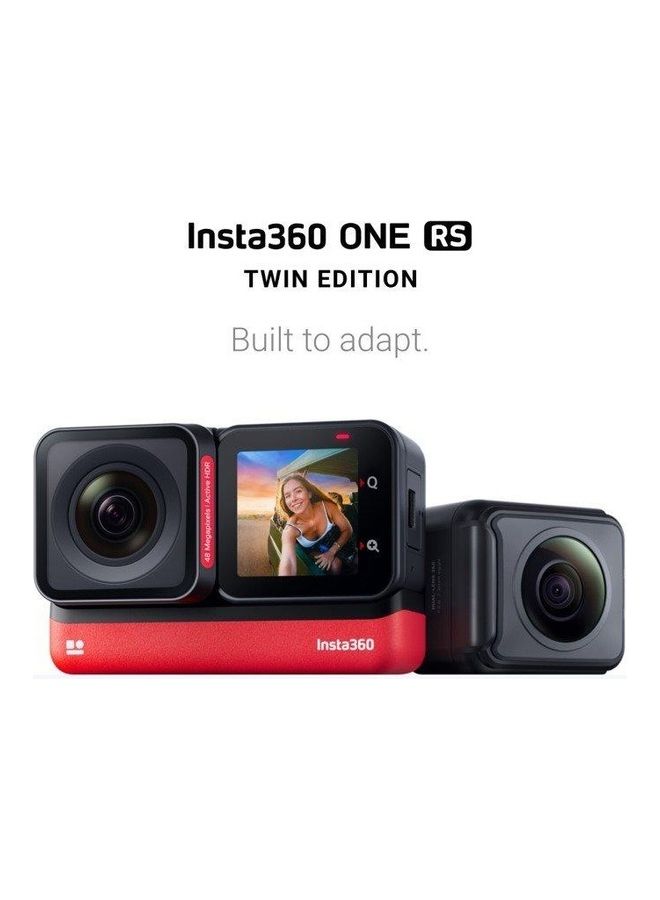 Insta360 - 48MP 360 One RS Twin Action Camera - Image 1