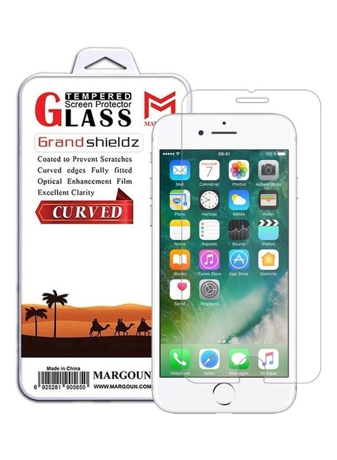 MARGOUN Apple Iphone 8 Plus And 7 Plus Tempered Glass Screen Protector Anti Scratch Bubble Free Clear - Image 1