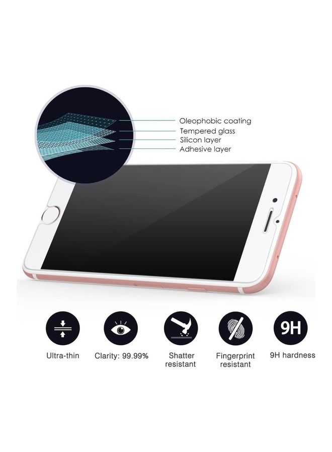 MARGOUN Apple Iphone 8 Plus And 7 Plus Tempered Glass Screen Protector Anti Scratch Bubble Free Clear - Image 3