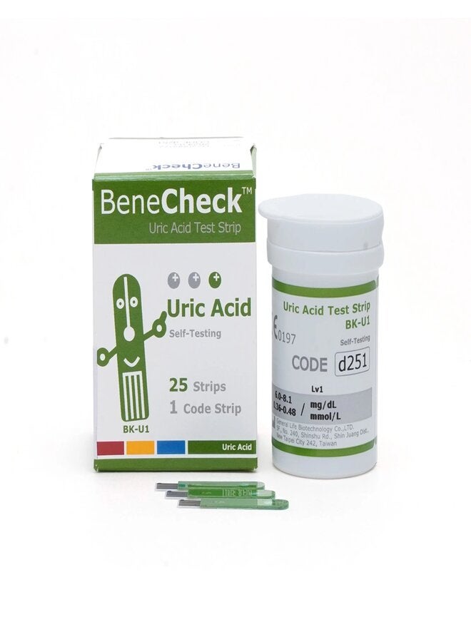 BeneCheck Plus Uric Acid Test Strip 