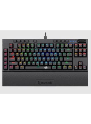 K596 Vishnu 2.4G Wireless/Wired, Red Switch Mechanical Gaming Keyboard RGB TKL - 2400 mAh Battery, 10 Onboard Macro Keys & Wrist Rest, 10H Play Time - v1689589626/N53059803A_1