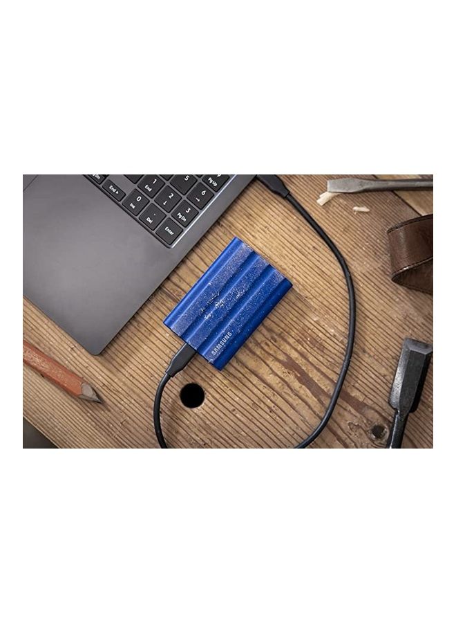 Samsung - T7 Shield Portable SSD, up to 1050MB/s, USB 3.2 Gen2, Rugged, IP65 Rated, for Photographers, Content Creators and Gaming, External Solid State Drive (MU-PE1T0S/AM, 2022) 1.0 TB - Image 1