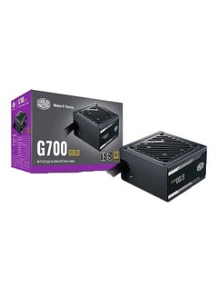 COOLER MASTER Power Supply, 700W 80+ Gold Efficiency, Intel ATX Version 2.52, Fixed Flat Cables Quiet HDB Fan Black  - Image 1