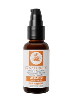 OZ Naturals Vitamin C Facial Serum Pack of 1 Clear 30ml  - Image 1