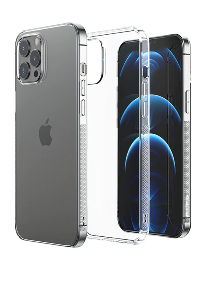 JOYROOM JR-14X2 Anti-Drop Anti-scratch Ultra-thin Half Cover Soft TPU Transparent 6.1 Inches Phone Case For iPhone 14 Pro Clear - Image 1