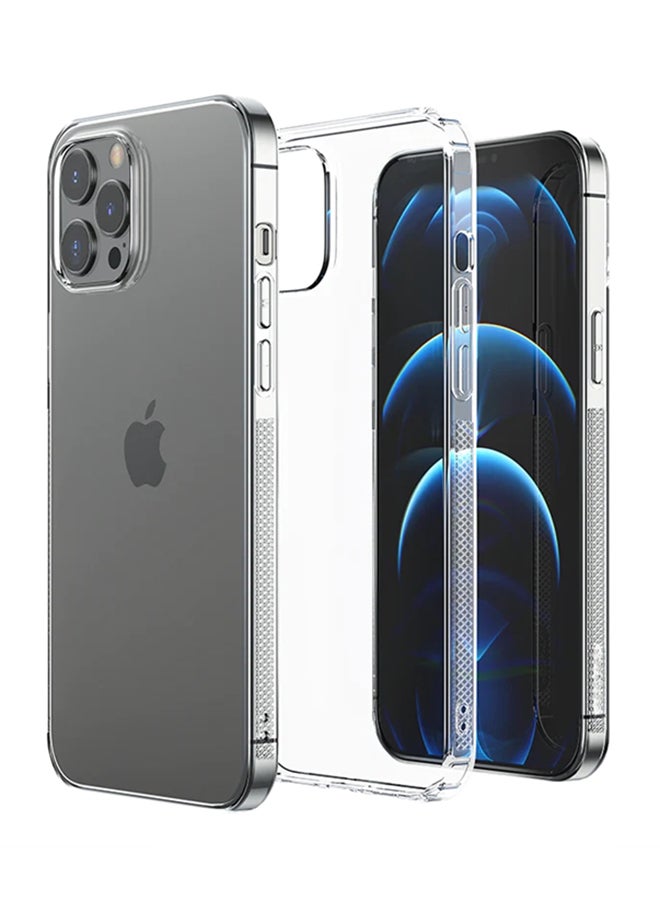 JOYROOM JR-14X4 Anti-Drop Anti-scratch Ultra-thin Half Cover Soft TPU Transparent 6.7 Inches Phone Case For iPhone 14 Pro Max Clear - Image 1