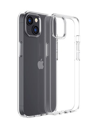 JR-14X3 Anti-Drop Anti-scratch Ultra-thin Half Cover Soft TPU Transparent 6.7 Inches Phone Case For iPhone 14 Plus Clear - v1689619580/N53353863A_1