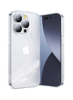 JR-14Q4 TPU And Glass Case 6.7 Inches Durable Shockproof and Anti Yellowing Full Coverage Camera Unrestricted Button Access iPhone For 14 Pro Max Clear Case Clear