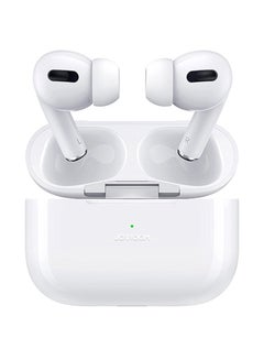سماعات أذن لاسلكية JR-T03S Pro تعمل بالبلوتوث 5.2 TWS مع أطراف الأذن البديلة وحافظة واقية الإصدار القياسي لون أبيض