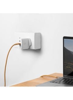 Native Union Fast Gan Charger - PD - 67W - Dual - 2 X USBC White  - Image 2
