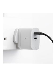 Native Union Fast Gan Charger - PD - 67W - Dual - 2 X USBC White  - Image 3