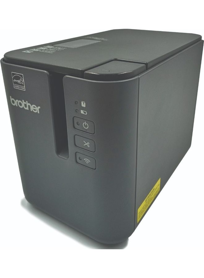 brother High Resolution Industrial Desktop Label Printer With Wi-Fi and Network Capability Optional Bluetooth Black  - Image 1