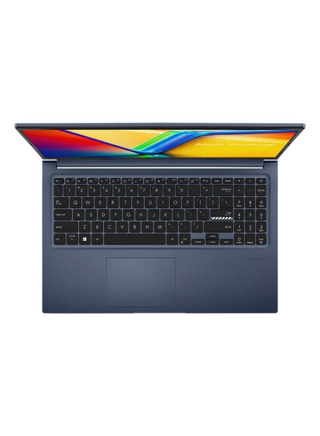 ASUS - Vivobook X1502ZA-EJ427 (Upgraded Version) Laptop With ,Intel Core i3-1215U Processor/ 4GB RAM / 256GB SSD / DOS(Without Windows) / English/Arabic Quiet Blue - Image 1