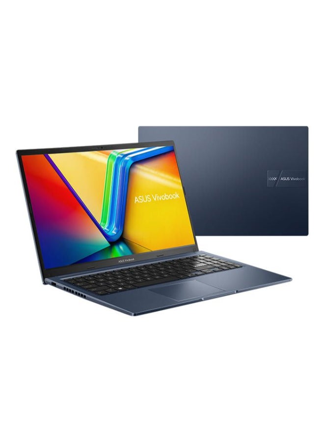 ASUS - Vivobook X1502ZA-EJ427 (Upgraded Version) Laptop With ,Intel Core i3-1215U Processor/ 4GB RAM / 256GB SSD / DOS(Without Windows) / English/Arabic Quiet Blue - Image 1