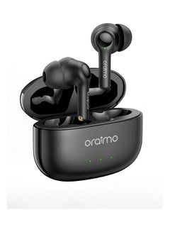 FreePods 3C ENC Calling Noise Cancellation Long Playtime True Wireless Earbuds - Egyptian Version Black