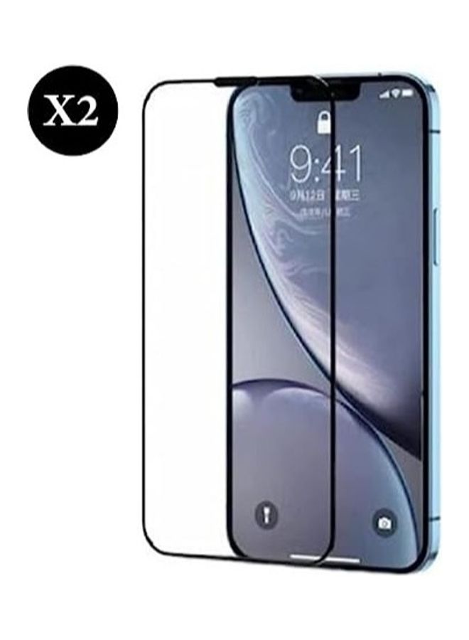 JOYROOM - JR-PF845 Glass HD Full Screen Protector With High Definition And Anti Fingerprint For IPhone 12 Pro Max 6.7inch Set Of 2 Pieces - Clear - Image 1