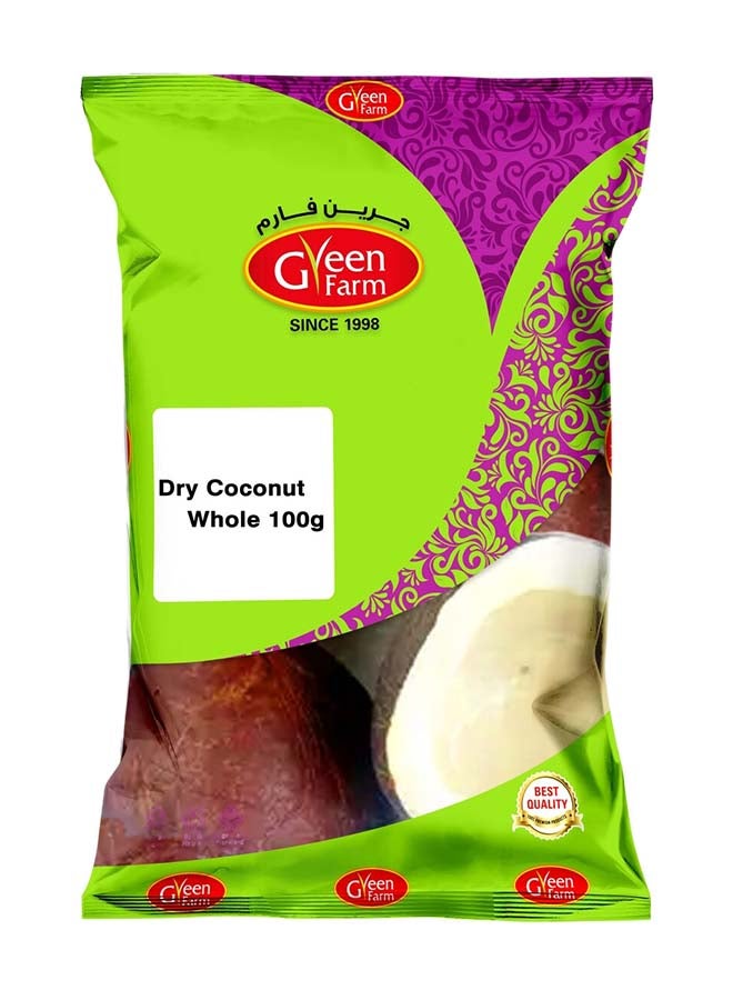 Green Farm Dry Coconut  Whole 100grams 