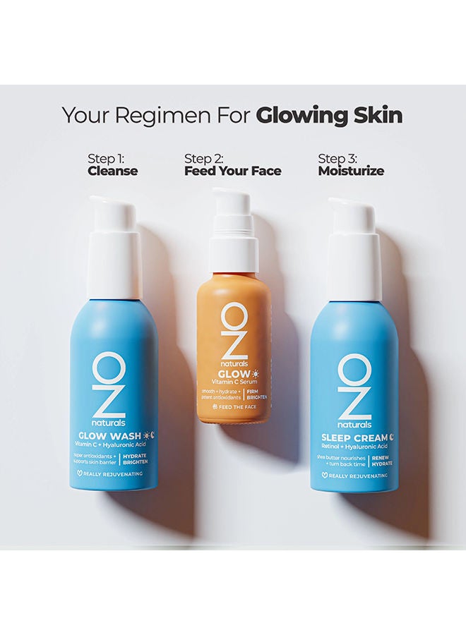 OZ Naturals - Vitamin C Facial Serum Pack of 1 Clear 30ml - Image 1