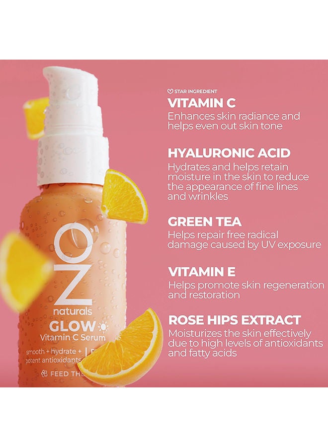 OZ Naturals - Vitamin C Facial Serum Pack of 1 Clear 30ml - Image 1