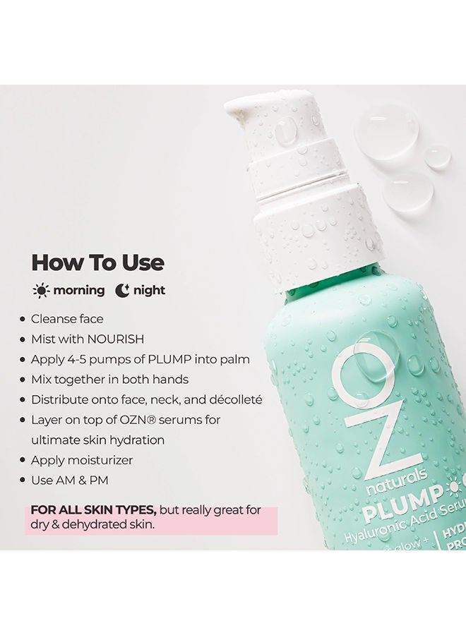 OZ Naturals - Hyaluronic Acid Facial Serum 30ml - Image 1