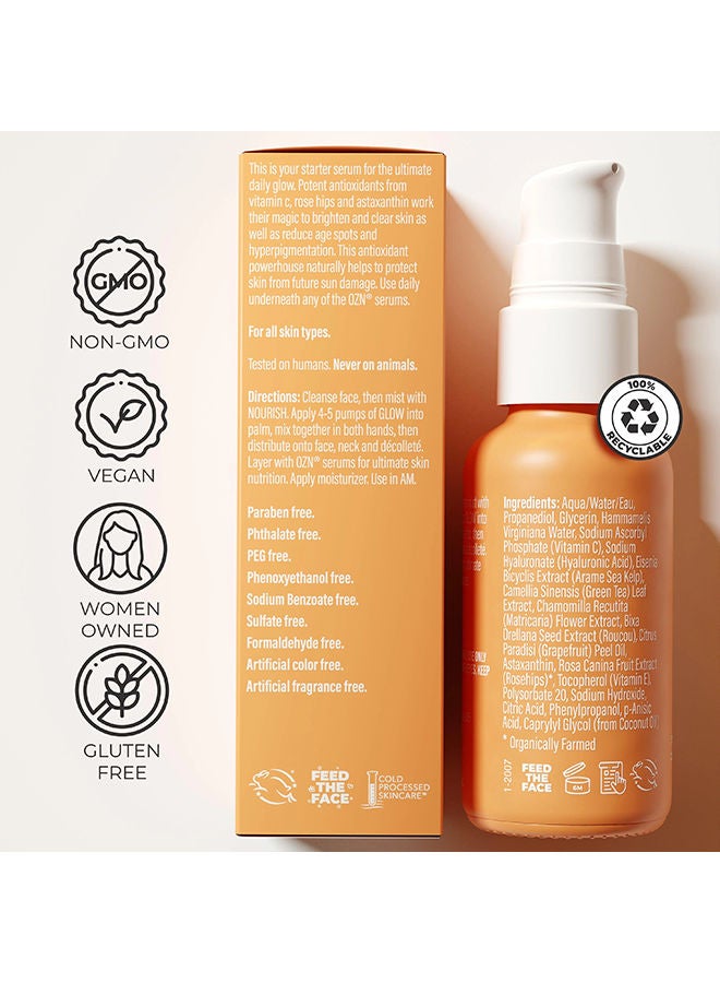 OZ Naturals - Vitamin C Facial Serum Pack of 1 Clear 30ml - Image 1