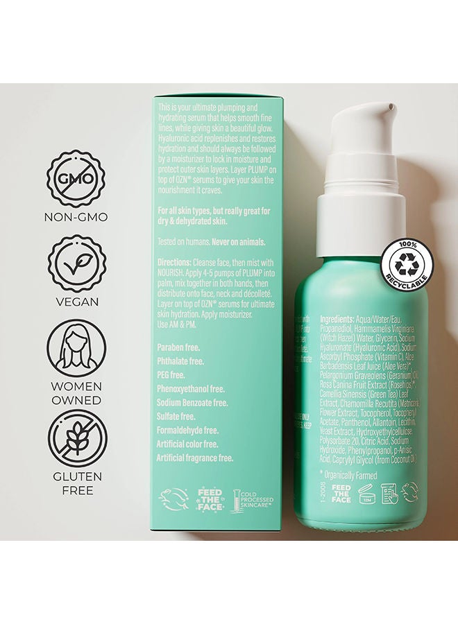 OZ Naturals - Hyaluronic Acid Facial Serum 30ml - Image 1
