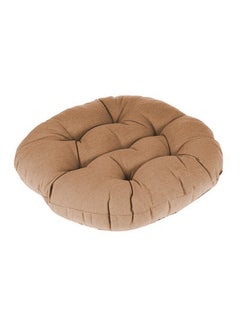 REGAL IN HOUSE Upholstered Velvet Cushion Velvet Beige 45x45cm  - Image 2