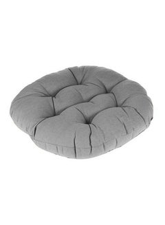 REGAL IN HOUSE Upholstered Velvet Cushion Velvet Grey 45x45cm  - Image 2