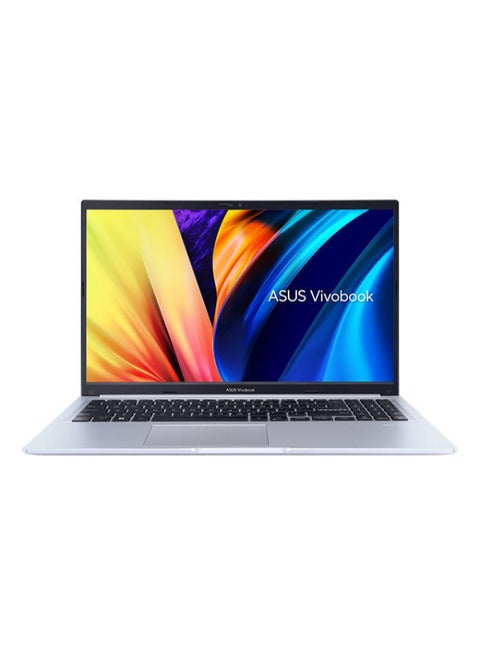 Vivobook X1500EP-EJ720 Laptop With 15.6-inch Display, Core i7-1165G7 Processor/8GB RAM/512 SSD/DOS/2GB NVIDIA GeForce MX330 Graphics Card English/Arabic Transparent Silver