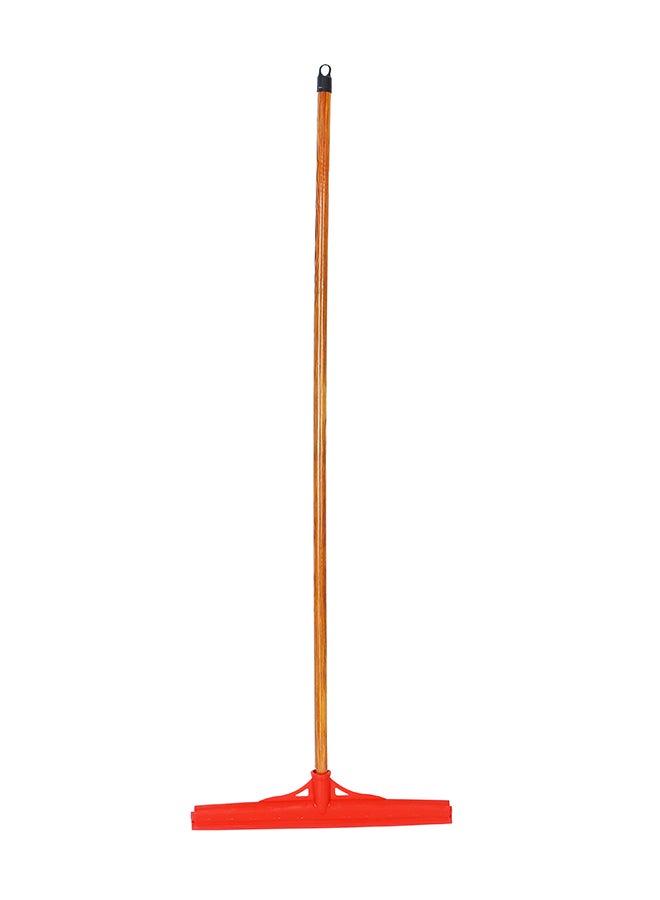 ديلكاسا ممسحة بمقبض خشبي أحمر وأسود - Image 1