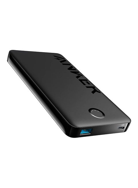 323 USB-C Power Bank, 10,000mAh Portable Charger (PowerCore PIQ), High-Capacity Battery Pack for iPhone 16/15/14 Series, Samsung, Huawei, Xiaomi, Redmi, Vivo, Oppo, iPad, Apple Watch and More Black