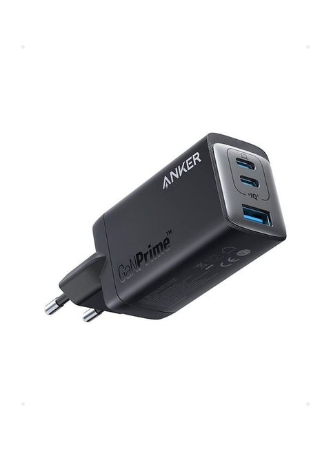 USB C Charger, Anker 735 Charger GaNPrime 65W, PPS 3-Port Fast Power Supply for MacBook Pro/Air, iPad Pro, Galaxy S22/S21, HP Spectre, Note 20/10+, iPhone 13/Pro,  iPhone 14/Pro Black