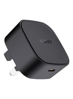 Aukey Wall Charger 20W With Type-C To Lightning Cable 1.2M Black  - Image 3