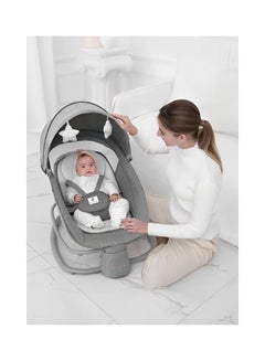 Mastela 3-In-1 Deluxe Multifunctional Baby Swing Bassinet Cardle For Newborn  - Image 2