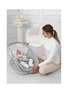 Mastela 3-In-1 Deluxe Multifunctional Baby Swing Bassinet Cardle For Newborn  - Image 3