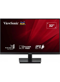 ViewSonic 32 Inch 2K QHD 75hz Monitor (2560 X 1440), IPS, HDMI, DisplayPort, HDR10,  Built-In Speakers I VA3209-2K-MHD Black  - Image 1