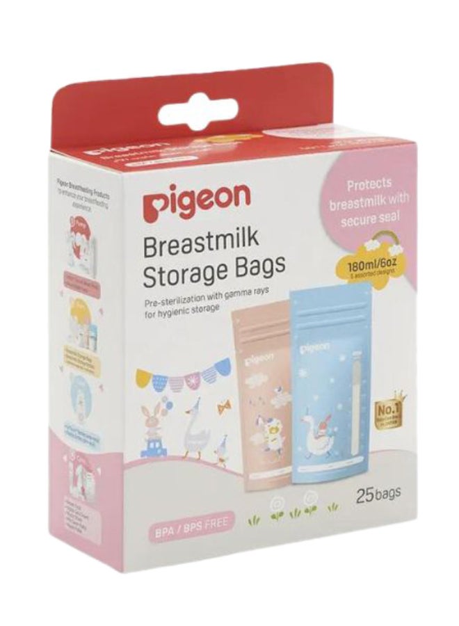 pigeon 25-Piece Breast Milk Storage Bag  - Image 2