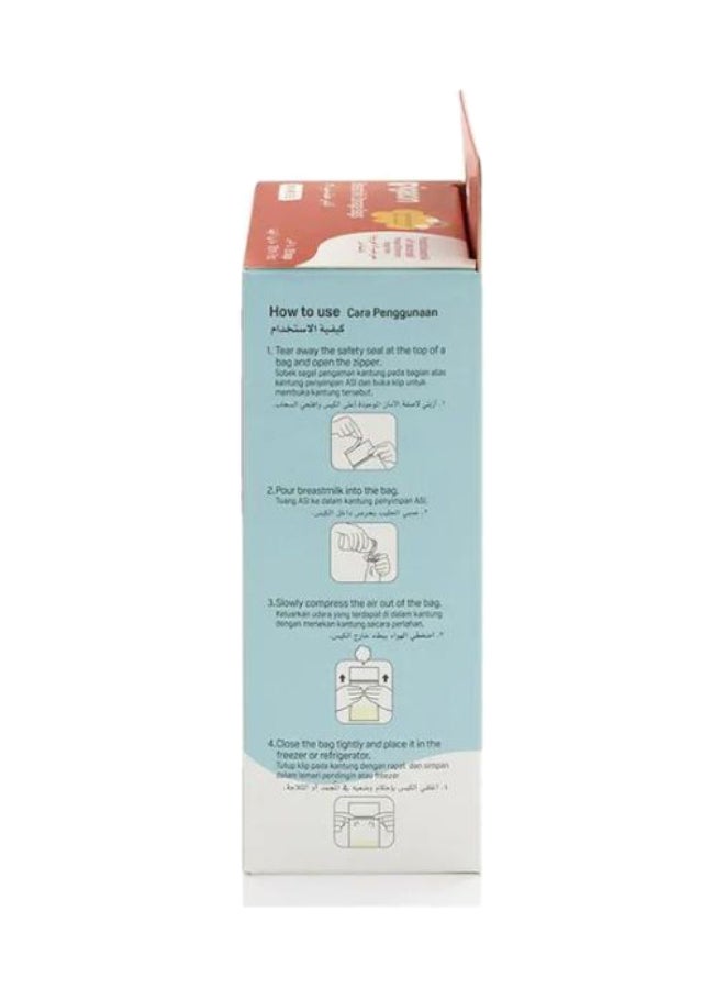 pigeon 25-Piece Breast Milk Storage Bag  - Image 5