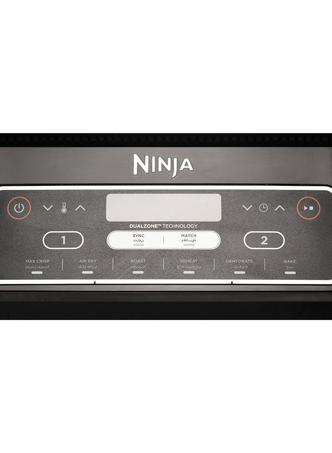 Ninja - Foodi Dual Zone Air Fryer 7.6 L 2470 W AF300ME Black - Image 1