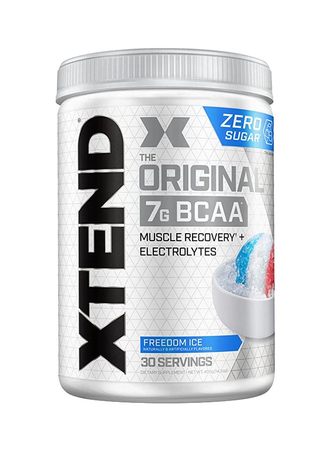 SCIVATION Xtend The Original 7G BCAA Freedom Ice Muscle Recovery Plus Electrolytes -30 Servings -405 Gm 