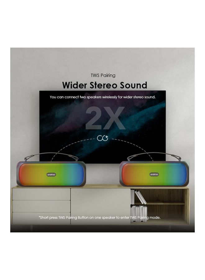 Oraimo - Boom Wireless Speaker BT V5.0 85Hz-16KHz 30W Black - Image 1