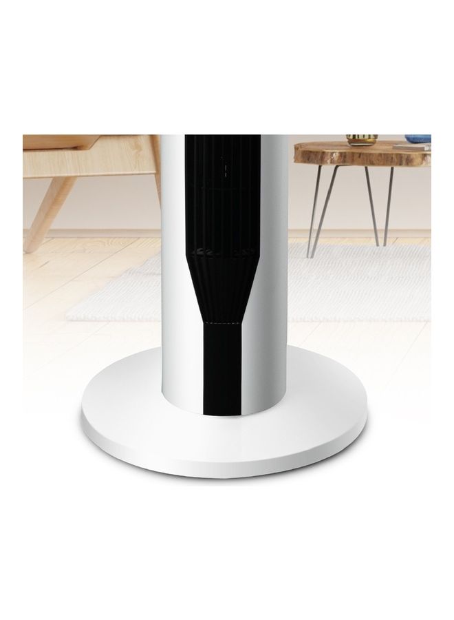 Impex - Tower Fan With Remote Control, Touch Panel, 3 Speed Control, 3 Modes, 12 Hours Timer, 100% Copper Motor And Large Airflow - Sleep Peacefully TWISTER 36 Black And White - Image 1