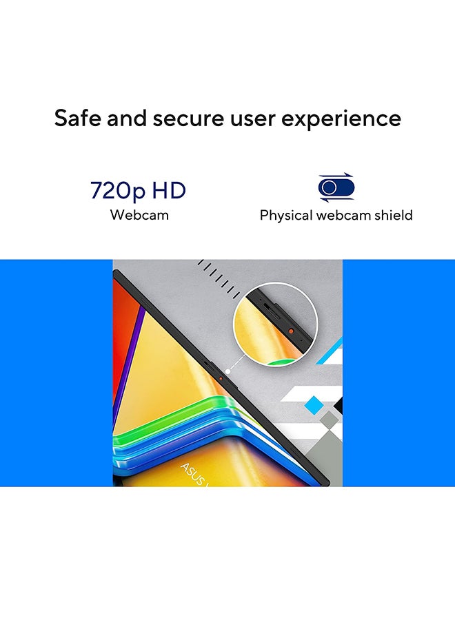 ASUS - VivoBook GO 15 Laptop With 15.6-Inch Full HD Display, Core-i3-N305 Processor/8GB RAM/256GB SSD/Windows 11/Intel UHD Graphics Arabic Cool Silver - Image 1