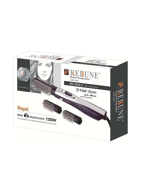 3-In-1 Hair Styler Blue/White